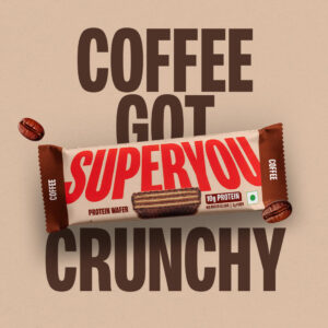 Superyou Coffee Protein Wafer Bar, 40gm