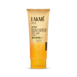 Lakme Sun Expert SPF 50 PA+++ Tinted Sunscreen, Matte Finish, With Cucumber, 100ml