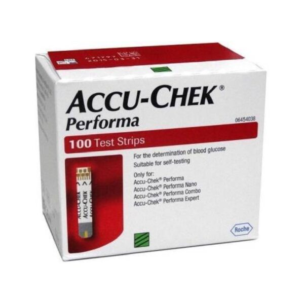 Accu Chek Performa Test strips, 100strips