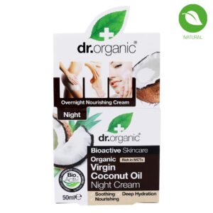 Dr.Organic Virgin Coconut Oil Night Cream, 50ml