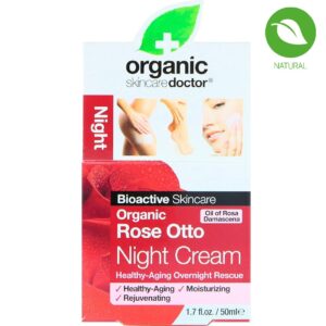 Dr.Organic Rose Otto Night Cream, 50ml