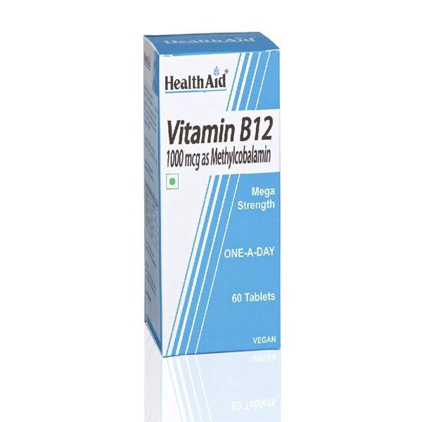 Health Aid Vitamin B12 1000mcg, 60tabs