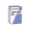 Health Aid Cod Liver Oil 550mg capsule, 90caps - Image 2