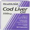 Health Aid Cod Liver Oil 550mg capsule, 90caps - Image 4