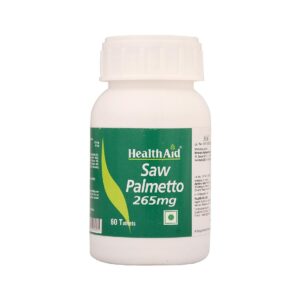 Health Aid Saw Palmetto 265mg, 60tabs