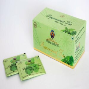 Jindal Herbals Peppermint Tea Bags, 25Satchet