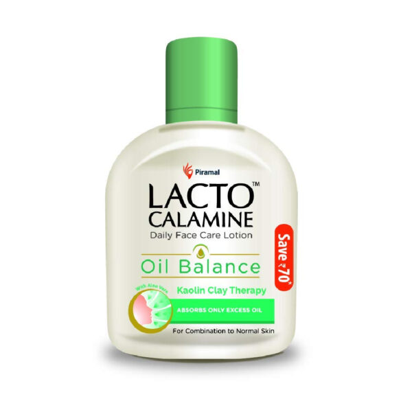 Lacto Calamine Oil Balance (Normal Skin Green), 120ml