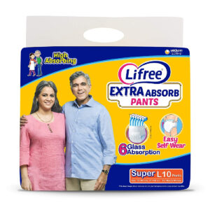 LiFree Adult Pants Large, 10pcs
