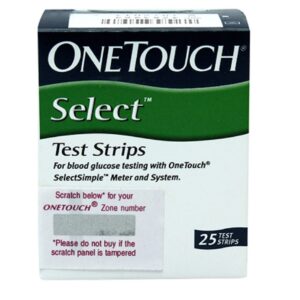 OneTouch Select Plus Test Strip, 25strips