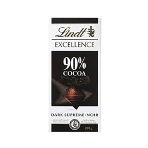 Lindt Excellence 90% Cocoa Chocolate, 100gm