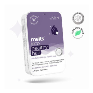 Wellbeing Nutrition Melts Healthy Hair Strips, 1tin