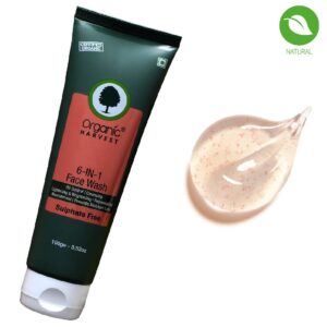 Organic Harvest 6-in-1 Face Wash, 100gm