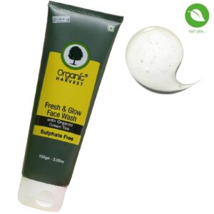 Organic Harvest Fresh & Glow Face Wash, 100gm