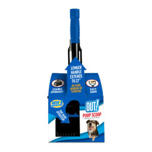 OUT! One Handed Dog Poop Scoop extends upto 27 inch, 1piece