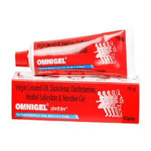 Omnigel Pain Relief Gel, 75gm