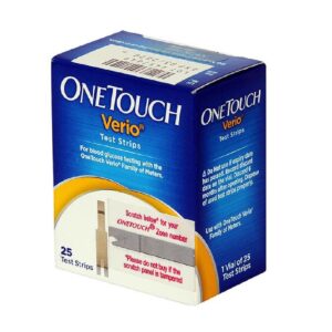 OneTouch Verio Test strips, 25strips