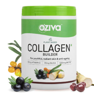 Oziva Plant Based Collagen Builder For Anti Ageing Beauty, 200gm