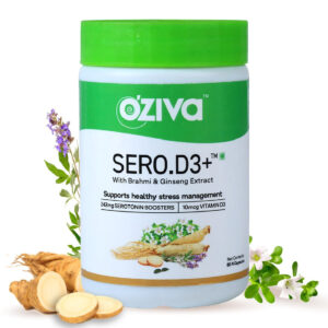 Oziva Sero D3 Serotonin boosters, 60caps