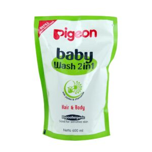 Pigeon Baby Wash 2 IN 1 Refill, 600ml