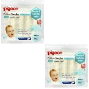 Pigeon Cotton Swab Refill, 100pieces
