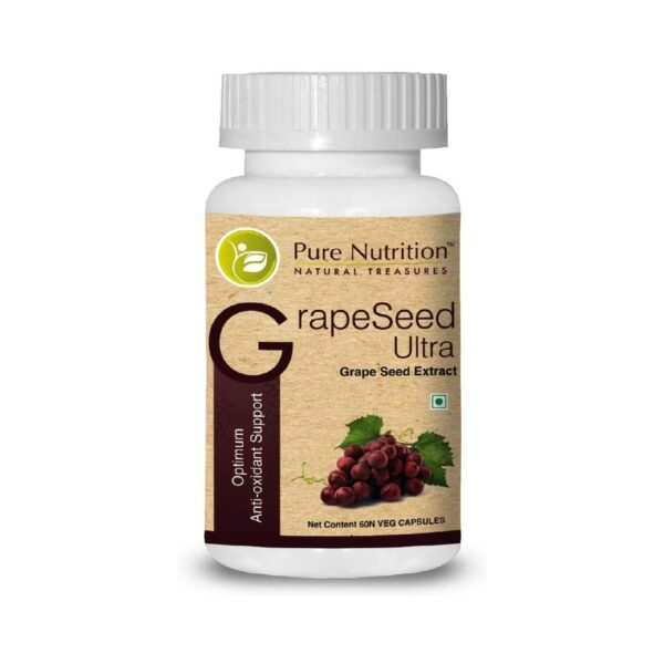 Pure Nutrition Grape Seed capsule, 60caps