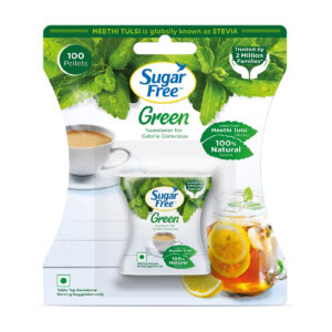 Sugar Free Green Pellet, 100pieces