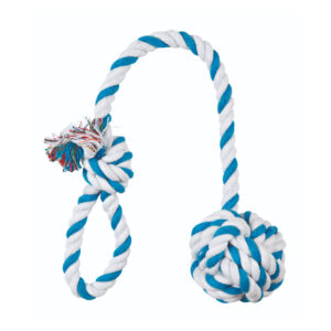 Trixie Playing Rope with Woven-in ball Large, 1piece