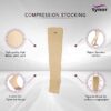 Tynor Compression Stocking Mid Thigh Classic (Medium) - Image 5
