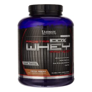 Ultimate Nutrition Prostar 100% Whey Protein, 5.28lbs (Cocoa Mocha)