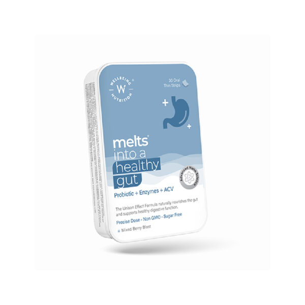 Wellbeing Nutrition Melts Healthy Gut Strips, 30Strip