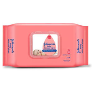 Johnsons Baby Skincare Wipes, 72pcs