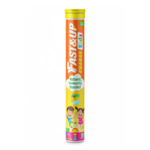 Fast & Up Charge Kidz Natural Immunity Booster Magic Mango Effervescent Tablet, 25tabs