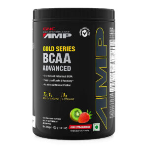 GNC Pro Performance Amp Gold Series Bcaa Advance Kiwi Strawberry, 400gm