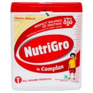 Nutrigro By Complan Creamy Vanilla Flavour Nutrition Powder, 400gm