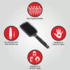 Gubb Elite Paddle Brush with Pin, 1pc - Image 2