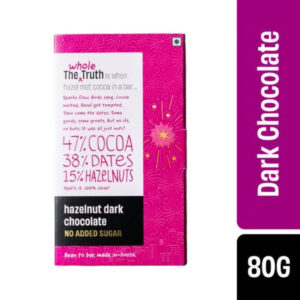 The Whole Truth Hazelnut Dark Chocolate, 80gm