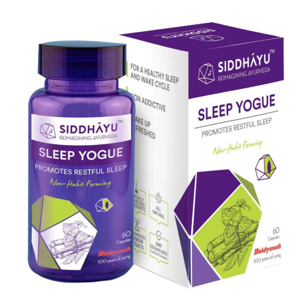 Siddhayu Sleep Yogue Capsule, 60caps