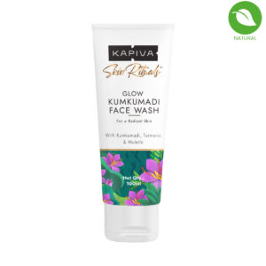 Kapiva Skin Rituals Glow Kumkumadi Face Wash, 100ml