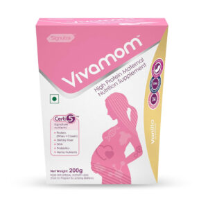 Vivamom Sf Vanilla Flavour Powder, 200gm