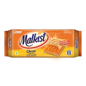 Malkist Cheese Flavoured Cracker Biscuits, 144gm