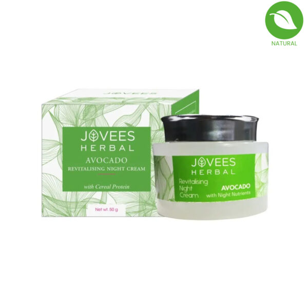 Jovees Herbal Avocado Revitalising Night Cream, 50gm
