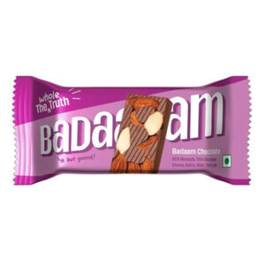 The Whole Truth Badaam Chocolate Bar, 28gm
