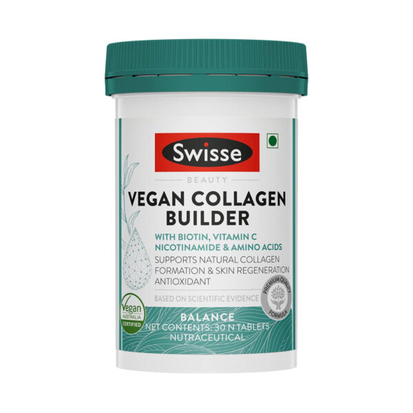 Swisse Vegan Collagen Builder, 30tabs