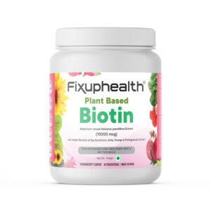 Fixuphealth Plant Based Biotin (10000mcg), 150gm
