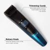Ikonic Groom And Trim Trimmer (Blue), 1pc - Image 4