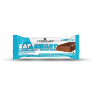 Corebolics Eat Smart High-Protein Chocolate Fudge Brownie (21gm Protein), 60gm