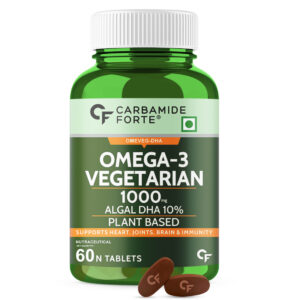 Carbamide Forte Omega 3 Vegetarian 1000mg (Omeveg-DHA), 60tabs