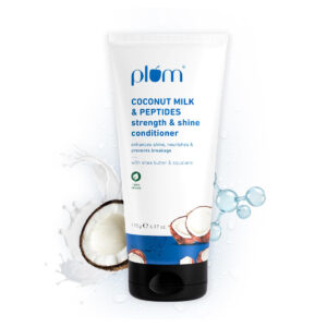Plum Coconut Milk & Peptides Conditioner, 175ml