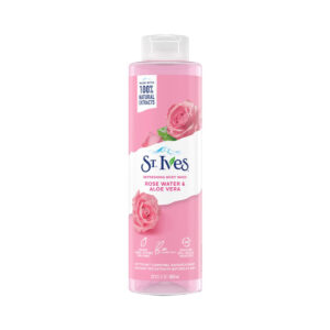 St. Ives Refreshing Rose Water & Aloe Vera Body Wash, 650ml