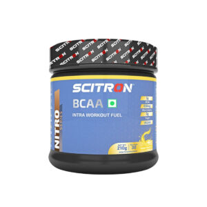 Scitron Nitro Series BCAA Intra Workout Fuel Powder (Mango Pineapple), 210gm